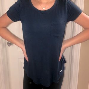 Hollister Scoop Neck Basic Tee
